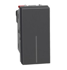 Bticino Light Now - выключатель Axial 1 модуль, цвет черный - YD4051A