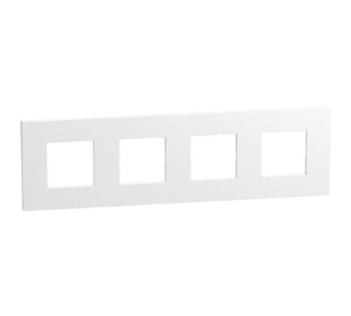 Bticino Light Now - рамка 2x4m 71mm, цвет белый - YA4802M4WW