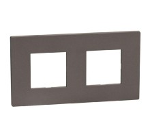 Bticino Light Now - рамка 2x2m 71mm, цвет мока камень - YA4802M2GM