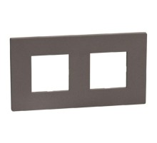 Bticino Light Now - рамка 2x2m 71mm, цвет мока камень - YA4802M2GM