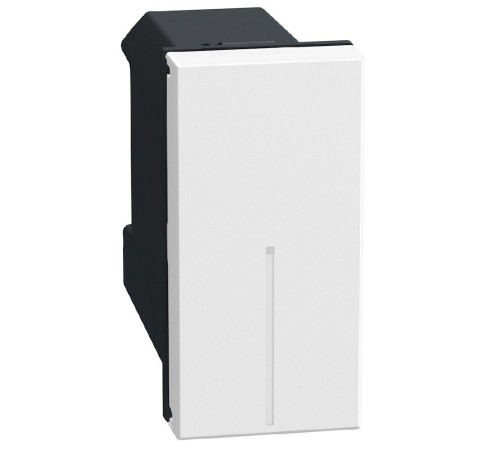 Bticino Light Now - выключатель Rocker 1 модуль, цвет белый - YW4001A