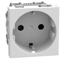Bticino Light Now - розетка немецкого стандарта 2К+З, цвет белый - YW4141