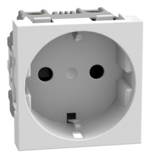 Bticino Light Now - розетка немецкого стандарта 2К+З, цвет белый - YW4141