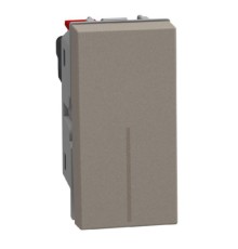 Bticino Light Now - переключатель Rocker 1 модуль, цвет камень - YG4003A