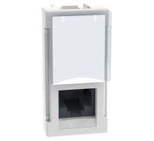 Bticino Light Now - RJ45 UTP cat5E 1 модуль, цвет белый - YW4279C5E