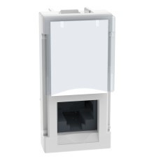 Bticino Light Now - RJ45 UTP cat5E 1 модуль, цвет белый - YW4279C5E