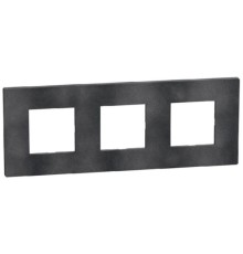 Bticino Light Now - рамка 2x3m 71mm, цвет темно серый - YA4802M3DS