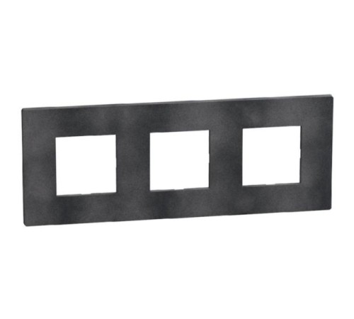 Bticino Light Now - рамка 2x3m 71mm, цвет темно серый - YA4802M3DS