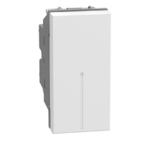 Bticino Light Now - переключатель Axial 1 модуль, цвет белый - YW4053A