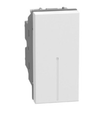 Bticino Light Now - переключатель Axial 1 модуль, цвет белый - YW4053A