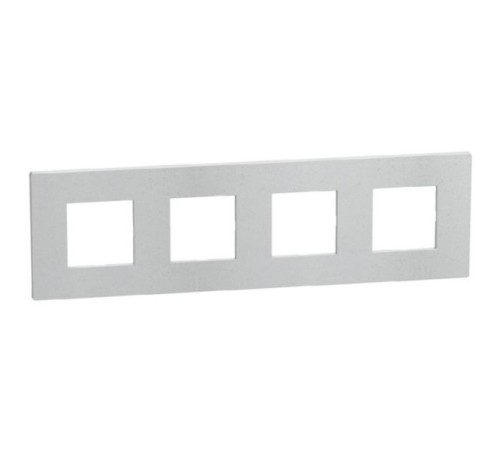 Bticino Light Now - рамка 2x4m 71mm, цвет белое волокно - YA4802M4WV
