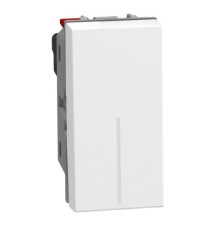 Bticino Light Now - переключатель Rocker 1 модуль, цвет белый - YW4003A