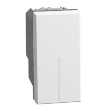 Bticino Light Now - переключатель перекрестный Rocker 1 модуль, цвет белый - YW4004