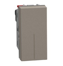 Bticino Light Now - выключатель Axial 1 модуль, цвет камень - YG4051A