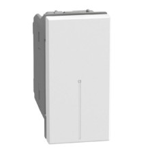 Bticino Light Now - переключатель перекрестный Axial 1 модуль, цвет белый - YW4054