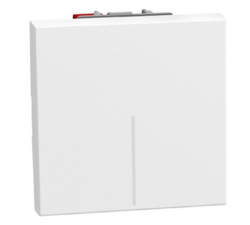 Bticino Light Now - переключатель Rocker 2 модуля, цвет белый - YW4003M2A