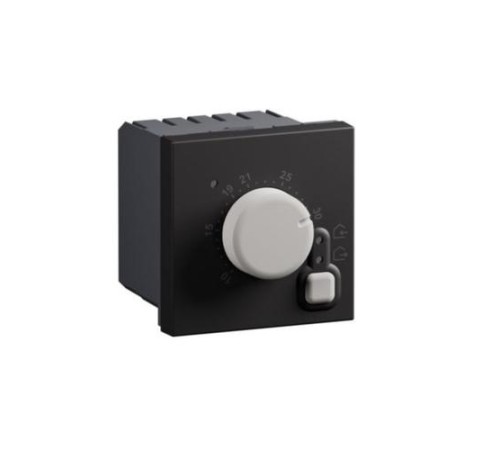 Bticino Light Now - термостат 2 модуля, цвет черный - YD4441