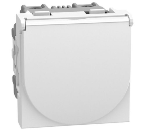 Bticino Light Now - розетка с крышкой 2К+З, цвет белый - YW4141P