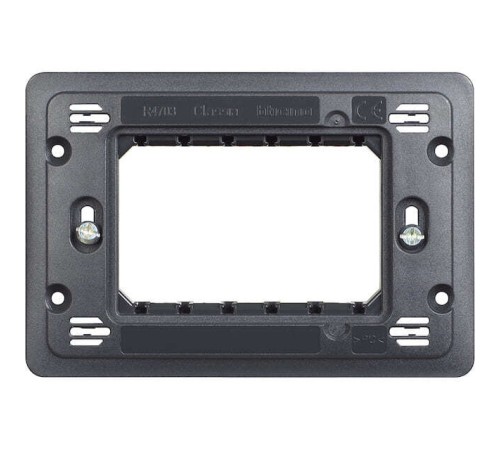 Суппорт на 3 модуля DIY упаковка. Bticino серия CLASSIA. R4703P