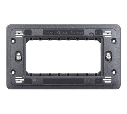 Суппорт на 4 модуля. Bticino серия CLASSIA. R4704