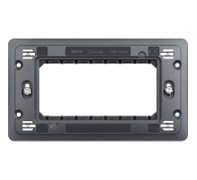 Суппорт на 4 модуля DIY упаковка. Bticino серия CLASSIA. R4704P