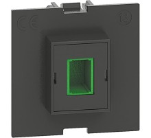 Механизм розетки оптоволокна 2xSC/APC 2 модуля. Bticino серия Living Now. K4268SCA