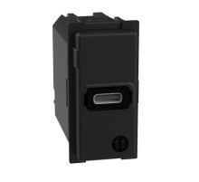 Механизм зарядного устройства USB тип - C 20 Вт/3000мА 1 модуль. Bticino серия Living Now. K4192C