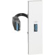 Розетка USB для передачи данных с разъёмом 1 модуль. Цвет Белый. Bticino серия Living Now. K4285P+KW10P