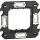 Розетка компьютерная RJ45 cat6 STP 2 модуля. Цвет Чёрный. Bticino серия Living Now. K4702+KG4279C6S+K4949+K4949+KG07M2