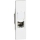 Розетка компьютерная RJ45 cat6a STP 1 модуль. Цвет Белый. Bticino серия Living Now. KW4279C6AS+KW07