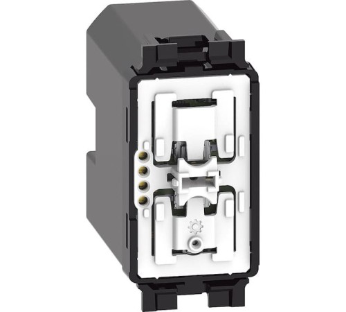 Механизм умного выключателя одноклавишного беспроводной 1 модуль. Living Now NETATMO. K4003CWI