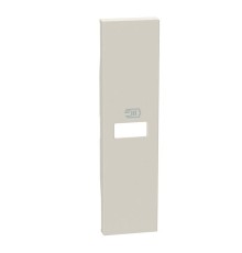 Лицевая панель USB зарядки 1 модуль. Цвет Песочный. Bticino серия Living Now. KM11C