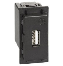 Механизм зарядного устройства USB тип - А 1500мА 1 модуль. Bticino серия Living Now. K4285C1